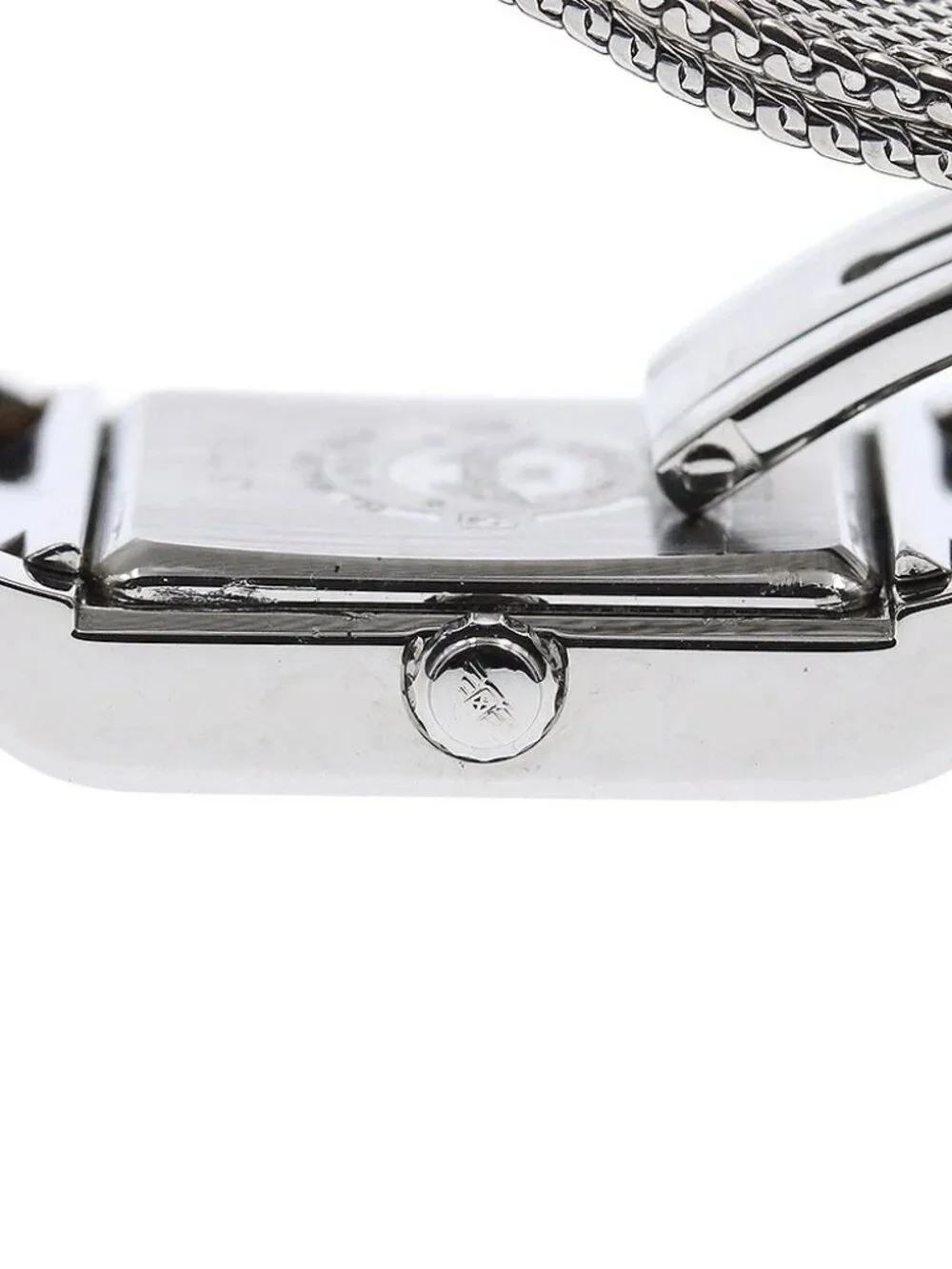 LONGINES L5.173.4 Square Silver Dial Quartz Ladies Watch_968075